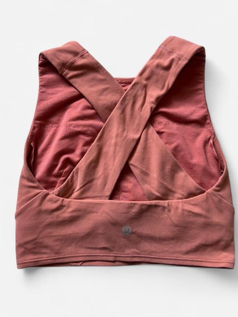 lululemon athletica Forward Fold Sports Bra — Dusty Rose